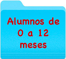 Alumnos de 0 a 12 meses